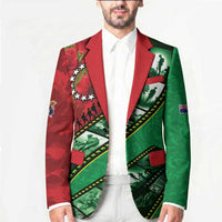 Personalised Cook Islands ANZAC 1915-2026 Filmstrip Blazer Lest We Forget 25 April