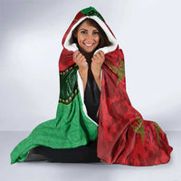 Personalised Cook Islands ANZAC 1915-2026 Filmstrip Hooded Blanket Lest We Forget 25 April LT9 - Polynesian Pride