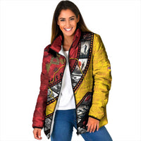 Personalised Niue ANZAC 1915-2026 Filmstrip Padded Jacket Lest We Forget 25 April