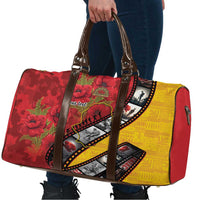 Personalised Niue ANZAC 1915-2026 Filmstrip Travel Bag Lest We Forget 25 April LT9 - Polynesian Pride