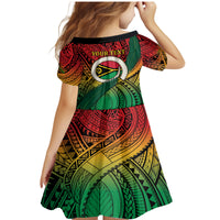 Personalised Vanuatu Yumi 44th Indipendens Dei Family Matching Mermaid Dress and Hawaiian Shirt Vanuatuan Broad Tusk with Polynesian Tribal LT9 - Polynesian Pride