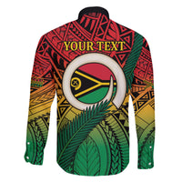 Personalised Vanuatu Yumi 44th Indipendens Dei Family Matching Off Shoulder Short Dress and Hawaiian Shirt Vanuatuan Broad Tusk with Polynesian Tribal LT9 - Polynesian Pride