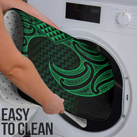 Kakariki Maori Ta Moko Poutama Art Bathroom Set - Polynesian Pride