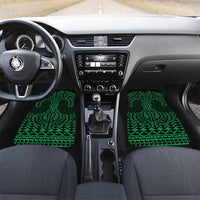 Kakariki Maori Ta Moko Poutama Art Car Mats