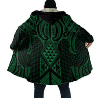 Kakariki Maori Ta Moko Poutama Art Cloak - Polynesian Pride