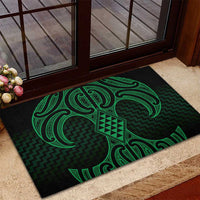 Kakariki Maori Ta Moko Poutama Art Rubber Doormat LT9 - Polynesian Pride