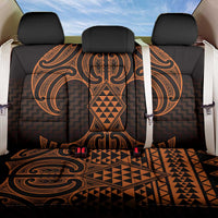 Karaka Maori Ta Moko Poutama Art Back Car Seat Cover LT9 One Size Gold - Polynesian Pride