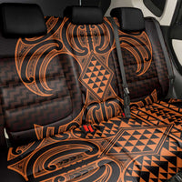 Karaka Maori Ta Moko Poutama Art Back Car Seat Cover LT9 - Polynesian Pride