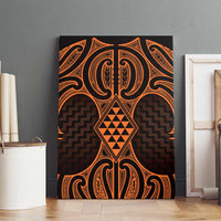 Karaka Maori Ta Moko Poutama Art Canvas Wall Art