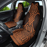 Karaka Maori Ta Moko Poutama Art Car Seat Cover
