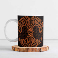 Karaka Maori Ta Moko Poutama Art Ceramic Mug - Polynesian Pride