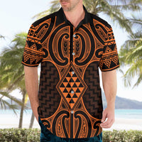 Karaka Maori Ta Moko Poutama Art Hawaiian Shirt