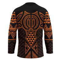Karaka Maori Ta Moko Poutama Art Hockey Jersey LT9 - Polynesian Pride