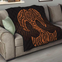 Karaka Maori Ta Moko Poutama Art Quilt LT9 - Polynesian Pride