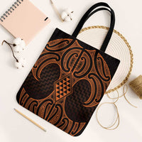 Karaka Maori Ta Moko Poutama Art Tote Bag - Polynesian Pride