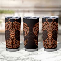 Karaka Maori Ta Moko Poutama Art Tumbler Cup LT9 - Polynesian Pride