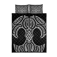 Ma Maori Ta Moko Poutama Art Quilt Bed Set