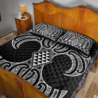 Ma Maori Ta Moko Poutama Art Quilt Bed Set