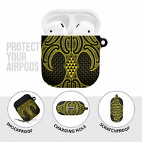 Mahi-dawg Maori Ta Moko Poutama Art AirPods Case LT9 - Polynesian Pride