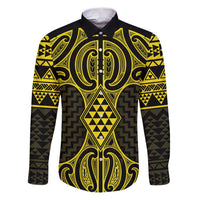 Mahi-dawg Maori Ta Moko Poutama Art Family Matching Puletasi and Hawaiian Shirt