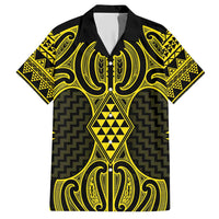 Mahi-dawg Maori Ta Moko Poutama Art Hawaiian Shirt