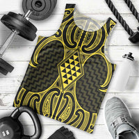 Mahi-dawg Maori Ta Moko Poutama Art Men Tank Top