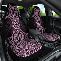 Mawhero Maori Ta Moko Poutama Art Car Seat Cover
