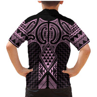 Mawhero Maori Ta Moko Poutama Art Family Matching Mermaid Dress and Hawaiian Shirt LT9 - Polynesian Pride