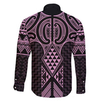 Mawhero Maori Ta Moko Poutama Art Family Matching Short Sleeve Bodycon Dress and Hawaiian Shirt LT9 - Polynesian Pride