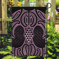 Mawhero Maori Ta Moko Poutama Art Garden Flag