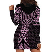 Mawhero Maori Ta Moko Poutama Art Hoodie Dress LT9 - Polynesian Pride