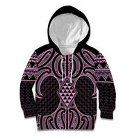 Mawhero Maori Ta Moko Poutama Art Kid Hoodie