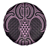 Mawhero Maori Ta Moko Poutama Art Spare Tire Cover