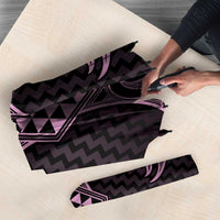 Mawhero Maori Ta Moko Poutama Art Umbrella - Polynesian Pride