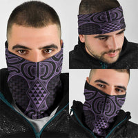 Waiporoporo Maori Ta Moko Poutama Art Neck Gaiter LT9 - Polynesian Pride