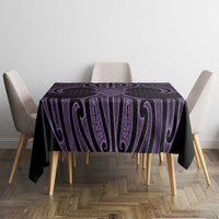 Waiporoporo Maori Ta Moko Poutama Art Tablecloth LT9 - Polynesian Pride