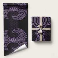 Waiporoporo Maori Ta Moko Poutama Art Wrapping Paper - Polynesian Pride