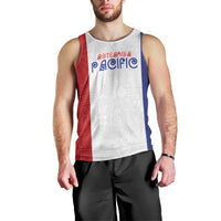 New Zealand Rugby Pacific Personalised Men Tank Top Maori Style Tribal Tapa Pattern