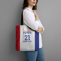 New Zealand Rugby Pacific Personalised Tote Bag Maori Style Tribal Tapa Pattern - Polynesian Pride