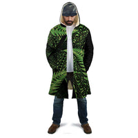 New Zealand Rugby Pacific Personalised Cloak All Lime Maori Pasifika Fern Pattern - Polynesian Pride