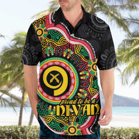 Vanuatu Personalised Hawaiian Shirt Aboriginal Dot Paitnting - Polynesian Pride