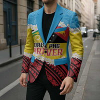 Personalised Torba PNG Forever Blazer Polynesian Sand Art - Polynesian Pride