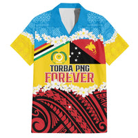 Personalised Torba PNG Forever Family Matching Off The Shoulder Long Sleeve Dress and Hawaiian Shirt Polynesian Sand Art - Polynesian Pride