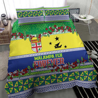 Malampa Fiji Forever Bedding Set Tagimoucia Polynesian Sand Drawing - Polynesian Pride