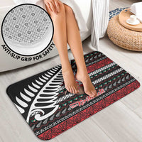 New Zealand Kiwi Santa Christmas Bathroom Set He Wairua Kirihimete - Polynesian Pride