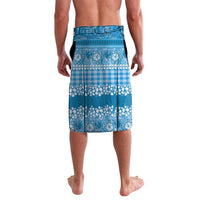 Hawaiian Hibiscus Honu Lavalava Blue Mele Kalikimaka Palaka Spirit - Polynesian Pride