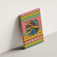 Hawaiian Pineapples Skull Canvas Wall Art Mele Kalikimaka Palaka Quilt Pattern - Polynesian Pride