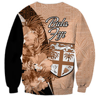 Bula Fiji Vintage Fijian Masi Pattern Sweatshirt Peach Fuzz Unique LT9 - Polynesian Pride
