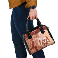 Vintage Tonga Kahoa Heilala Flower Shoulder Handbag LT9 - Polynesian Pride