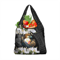 Philippines Eagle with Coat Of Arm Grocery Bag Simple Sampaguita Jasmine